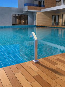 Rociador cascada de piscina Niagara 6 cm acero inoxidable S.316