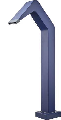 Rociador cascada de piscina Niagara 6 cm azul océano acero S.316