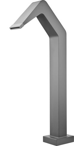 Rociador cascada de piscina Niagara 6 cm gris cobalto acero S.316