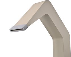 Rociador cascada de piscina Niagara 6 cm moka acero S.316