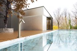 Rociador cascada de piscina Niagara 6 cm moka acero S.316