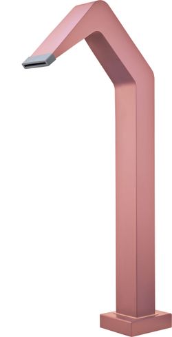 Rociador cascada de piscina Niagara 6 cm rosa coral acero S.316