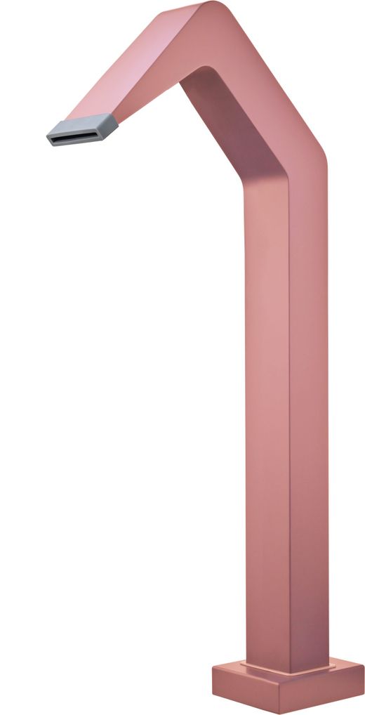 Rociador cascada de piscina Niagara 6 cm rosa coral acero S.316