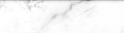 Rodapié porcelánico Marble Carrara blanco 40cm Gres Aragón