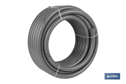 Rotlle Tuberia Hidro Gris Certificada Ø40mm 25M