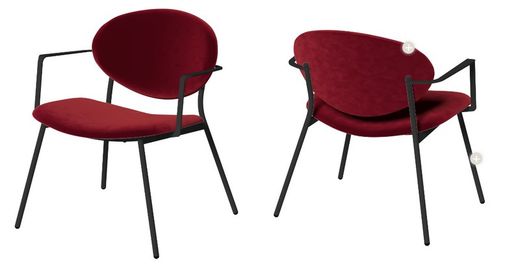 Poltrona Way XL con schienale Cancio