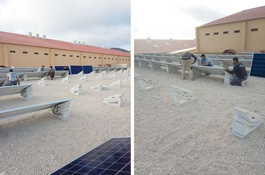 Support panneau solaire Vernisol