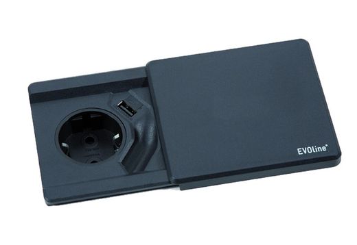 Prise réseau Square 80 + USB
