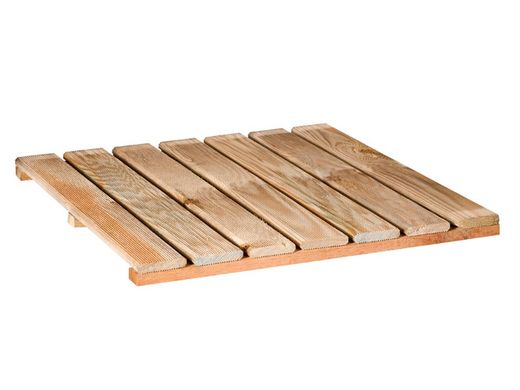 Suelo Tarima Madera de Pino 40x40cm Catral