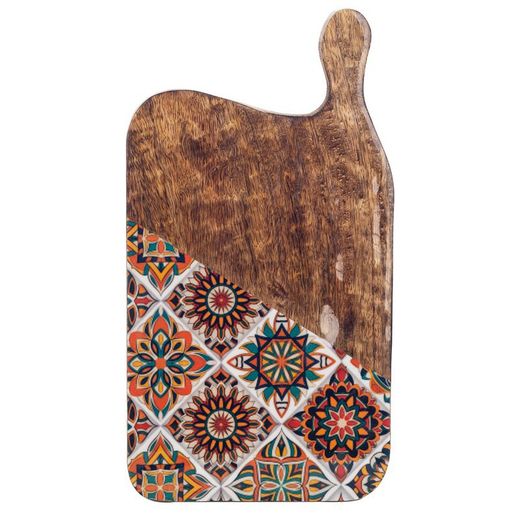 Cutting board Measurements: 2 cm x 18.5 cm x 35 cm Material: Wood Net weight: 620 grs.