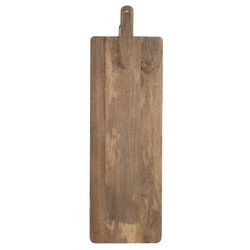 Ευθεία σανίδα κοπής Διαστάσεις: 6 cm x 30,5 cm x 100 cm Υλικό: Ξύλο Καθαρό βάρος: 3.150 γραμμάρια.