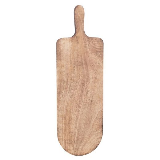 Tabla madera ovalada limones 1,7 cm x 14,5 cm x 49 cm 16828 Signes Grimalt