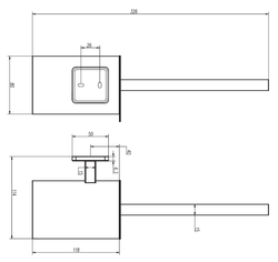 Technic Escobillero Cromo Medimex