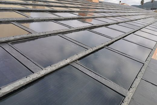 Teja cerámica SOLAR FLAT - 5XL Monocristalino Tejas Borja