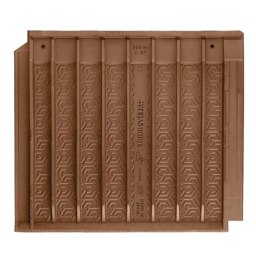 Flat-5XL Sidney graphite flat roof tile Tejas Borja