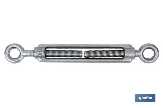 Zinc Ring-Ring Tensioner. Din 1480 M-16