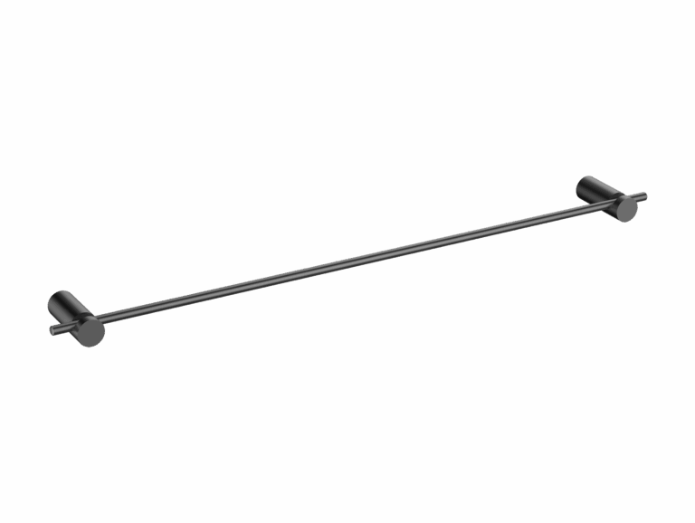 Time 40Cm Toallero Black Gun Metal Medimex