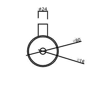 Time Escobillero Black Gun Metal Medimex