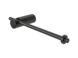 Time Portarrollos Negro Mate