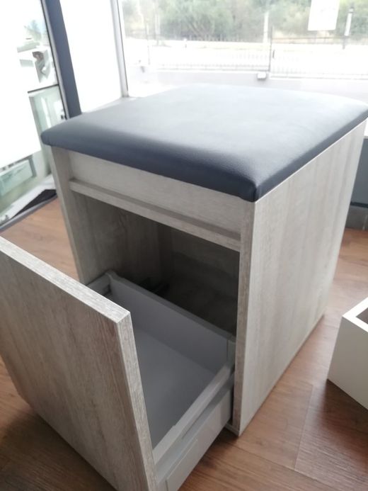 Dressing table and stool