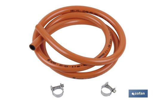 Tub Flexible 1,5 mts Per Gas Butà + Abraçadores