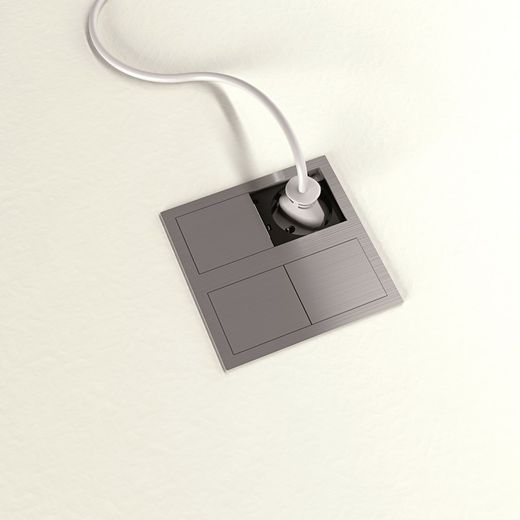 Versahit network socket + usb white color