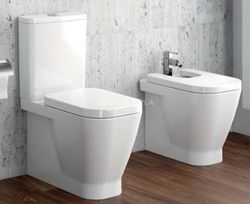 WC + Bidé sin tapa LOOK UNISAN