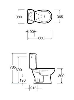 WC Inodor complet Munique Sanitana