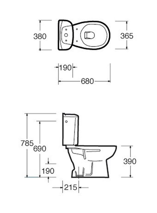 WC Inodor complet Munique Sanitana