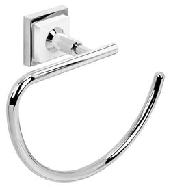 Zafiro Toallero Adhesivo anilla  bide Cromo Zafiro_05 Pyp